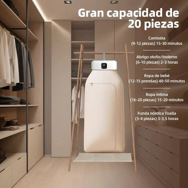 Secadora Ropa Portatil Con Calefaccion